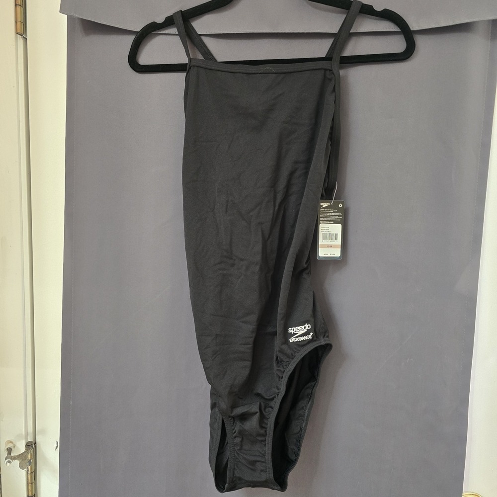 Speedo Women's One-Piece Swimsuit - Black, Size 8/34 (8191481001)